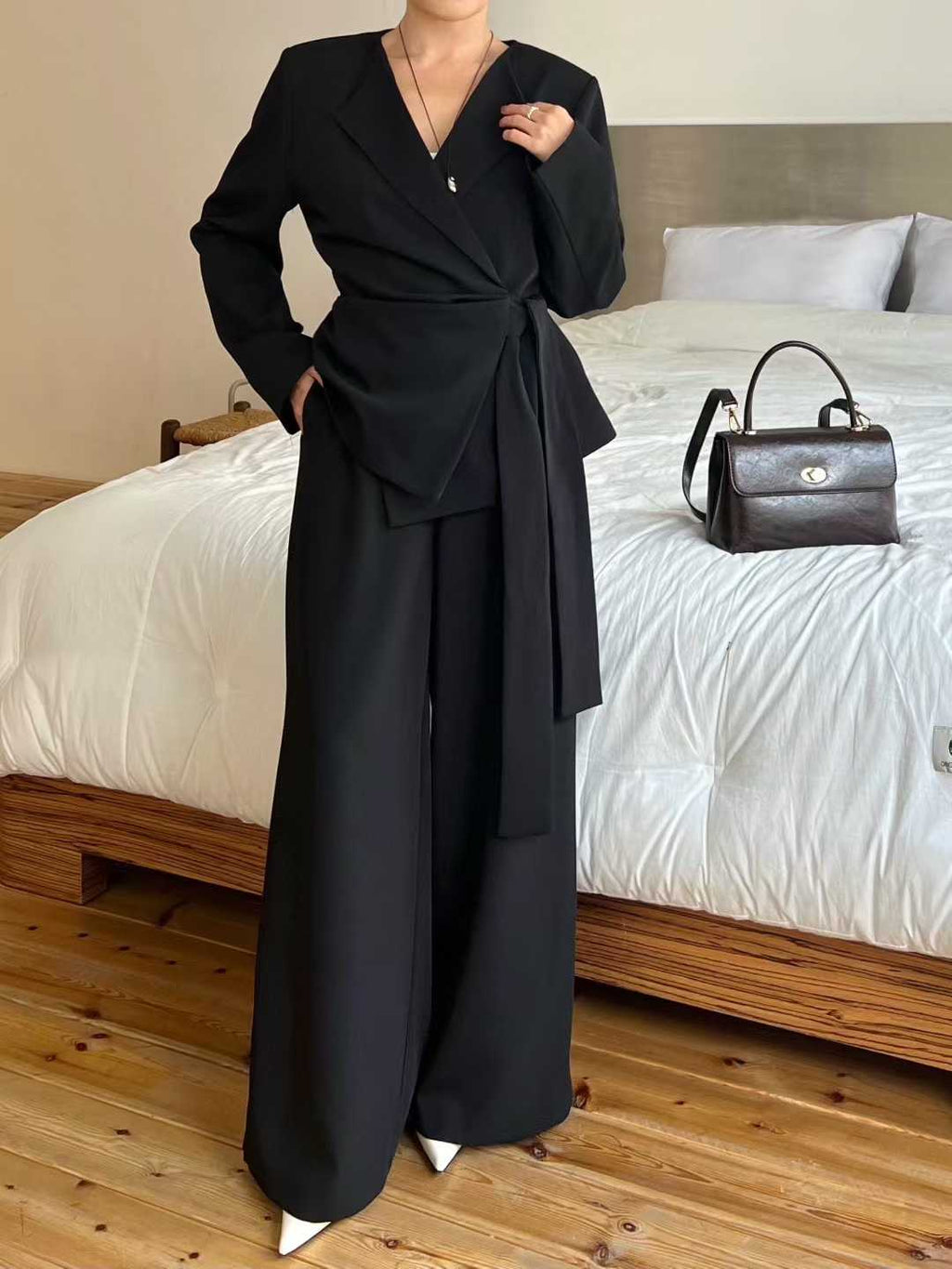 Tied Fit Blazer
