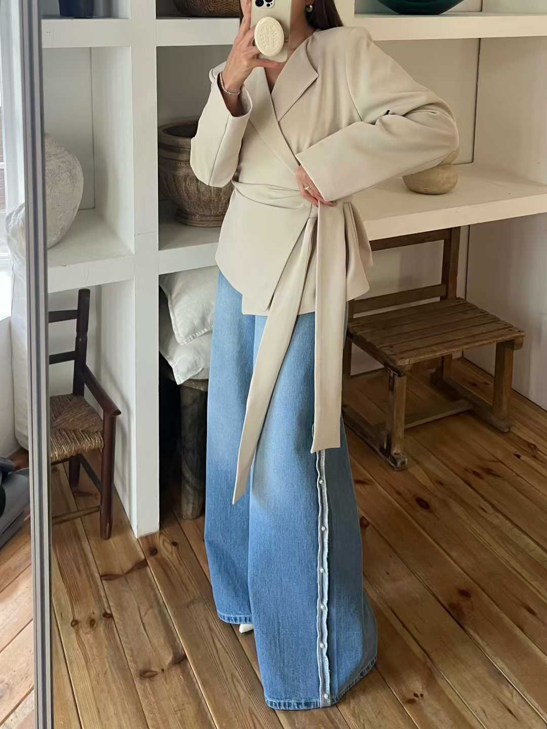 Tied Fit Blazer