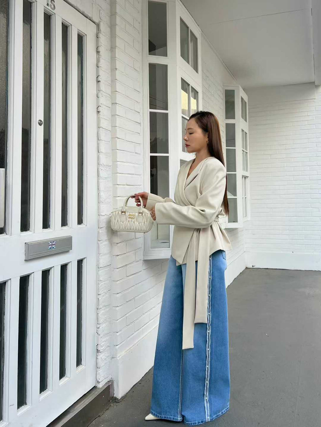 Tied Fit Blazer