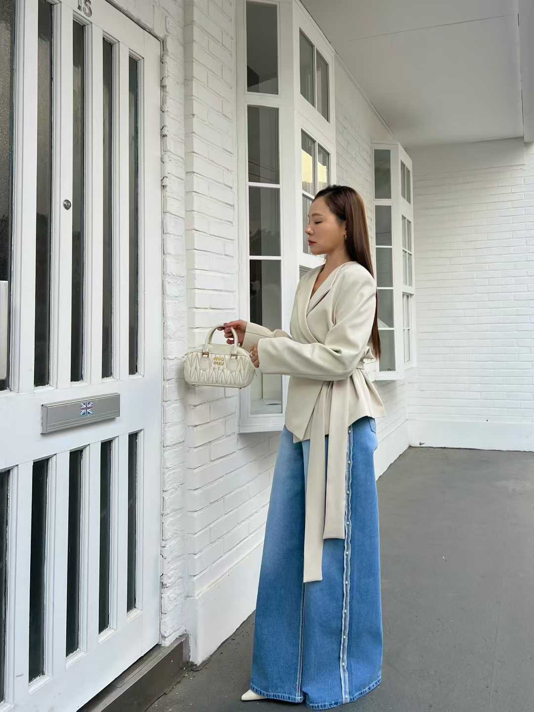 Tied Fit Blazer