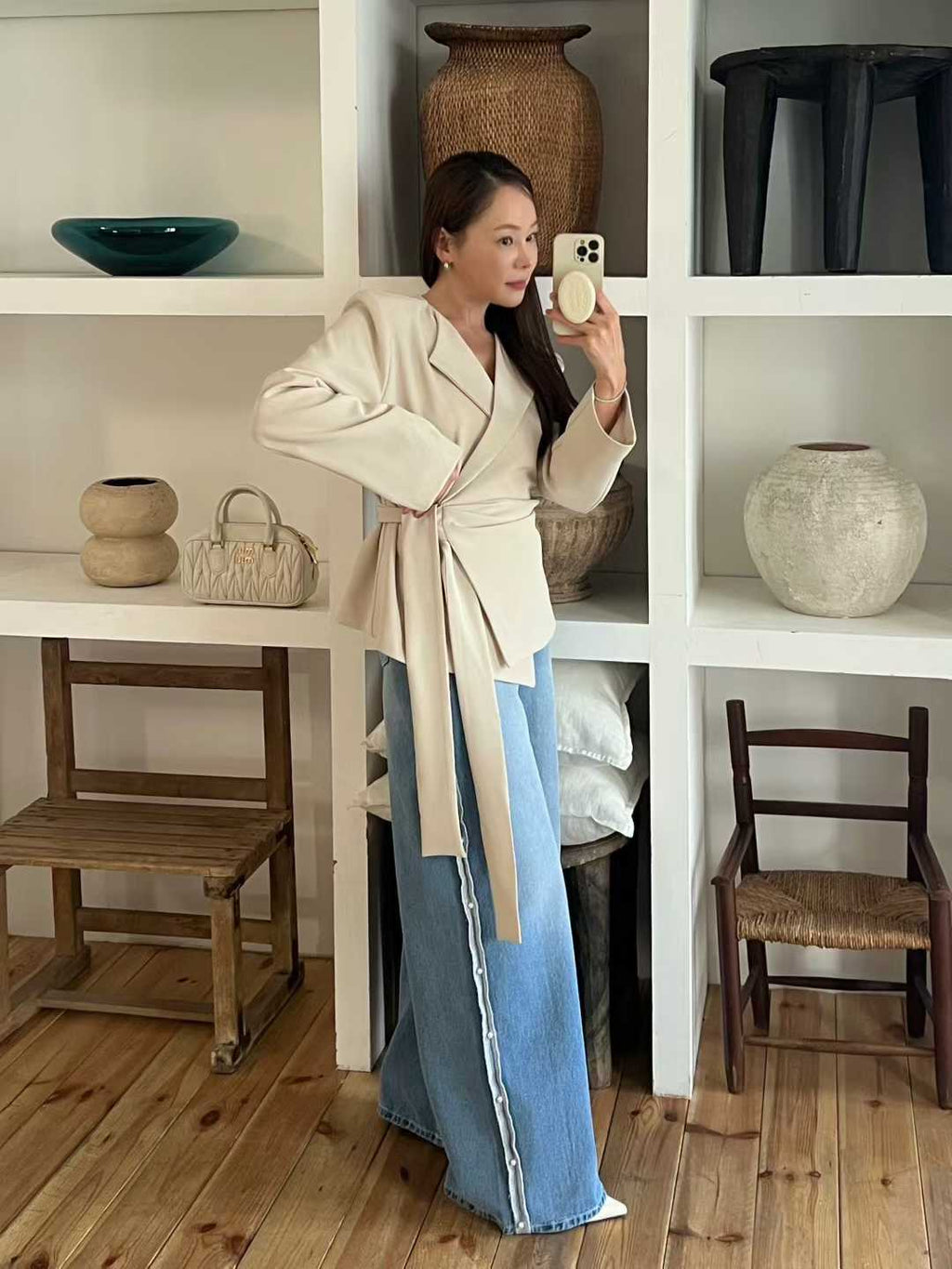 Tied Fit Blazer
