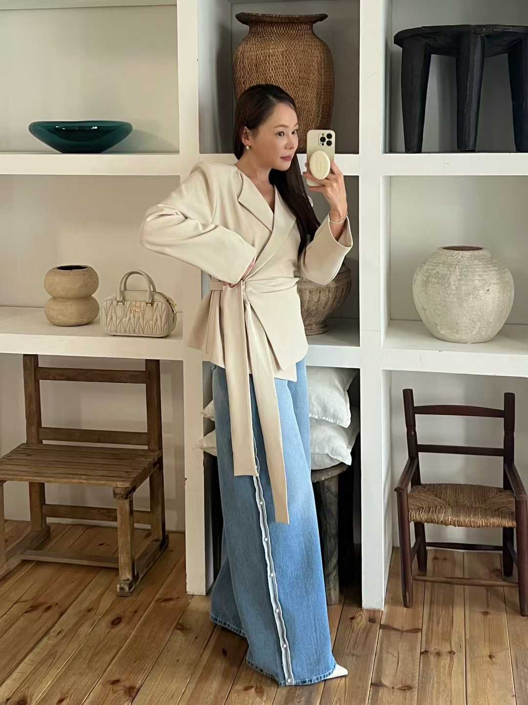 Tied Fit Blazer