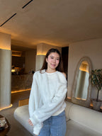Fluffy Bear Holes Sweater