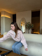 Pinky Peachy Layered Sweater