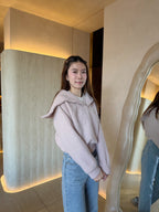 Pinky Peachy Layered Sweater