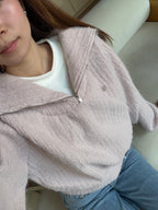 Pinky Peachy Layered Sweater