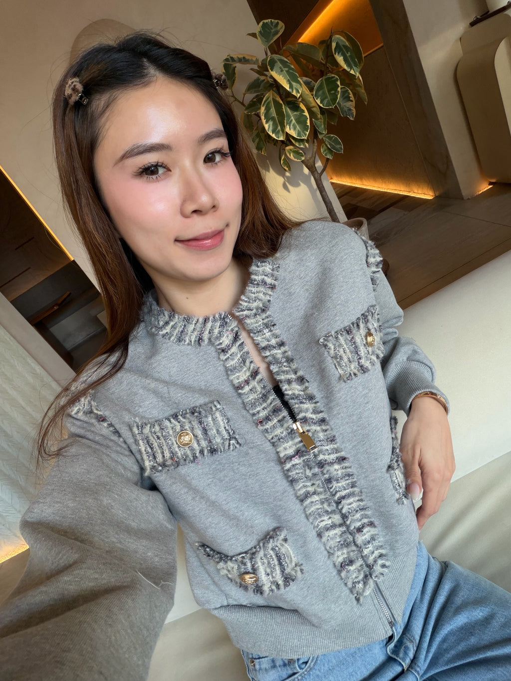 Leopard Print Hair Clip