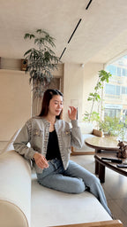 Tweed Cotton Jacket