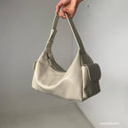 26SS Cargo On Shoulder Leather Bag