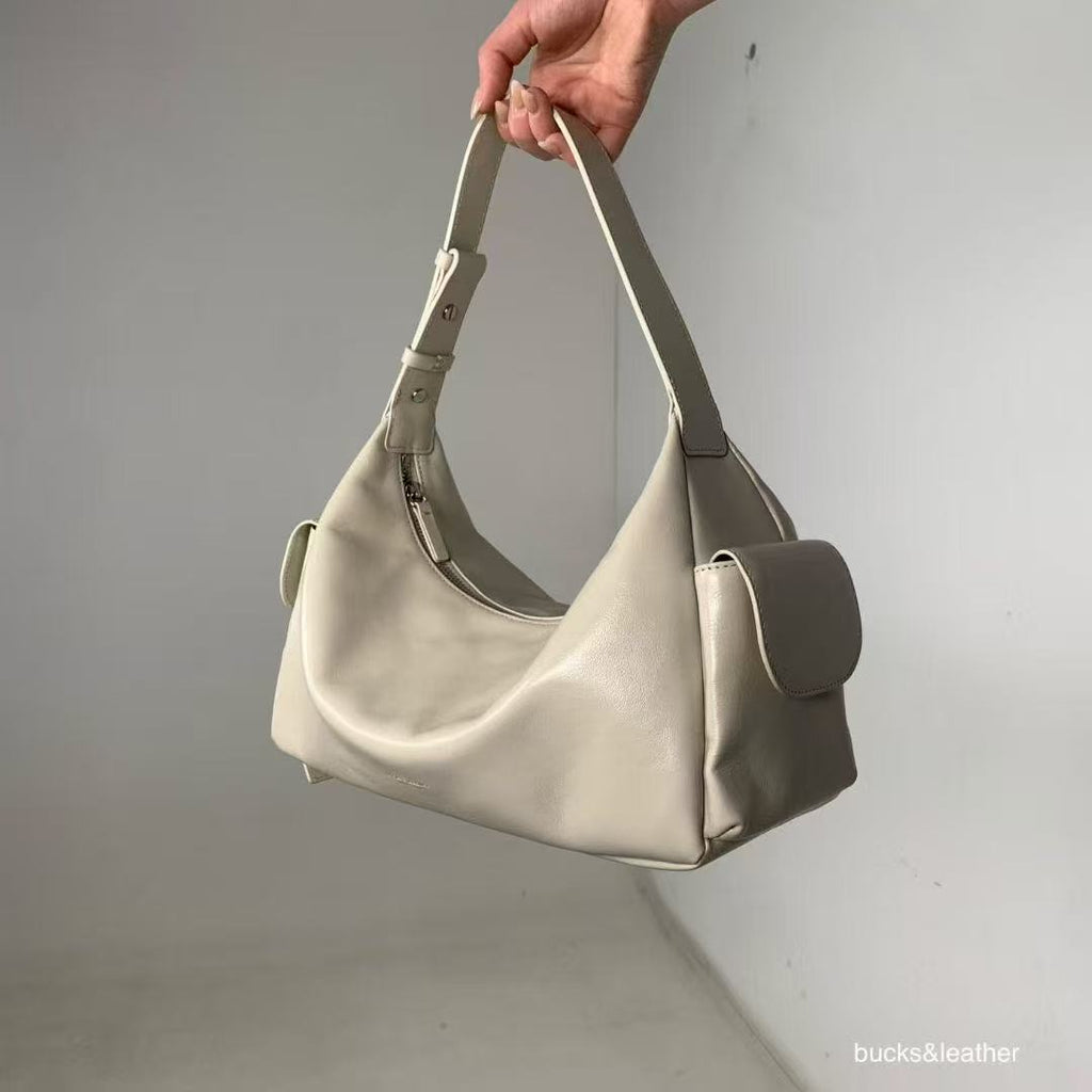 26SS Cargo On Shoulder Leather Bag