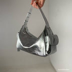 26SS Cargo On Shoulder Leather Bag