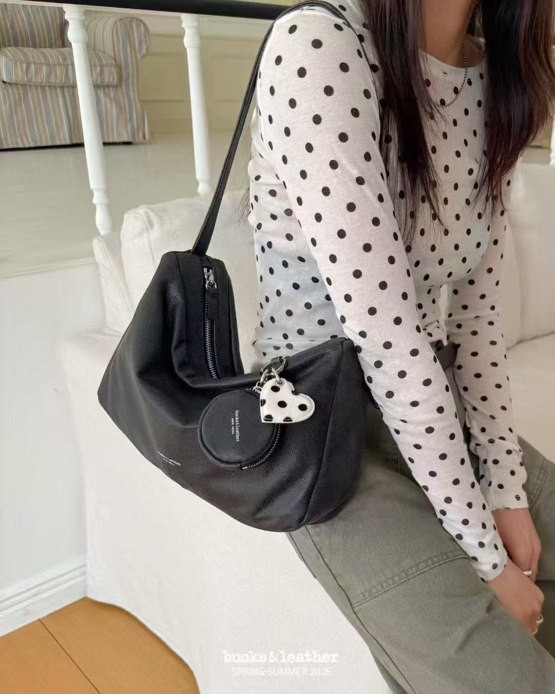 26SS Office Leather Bag
