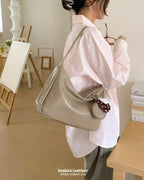 26SS Office Leather Bag 亮面牛皮￼