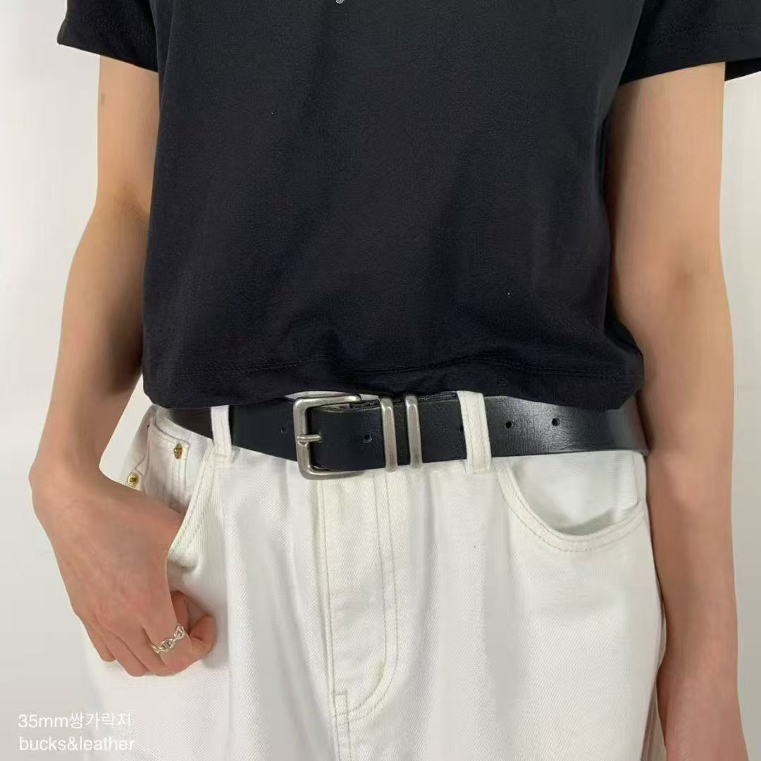 26SS B&L Leather Belt