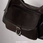 26SS Pillow Button Leather Bag
