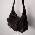 26SS Pillow Button Leather Bag