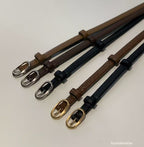 26SS B&L Thin Leather Belt