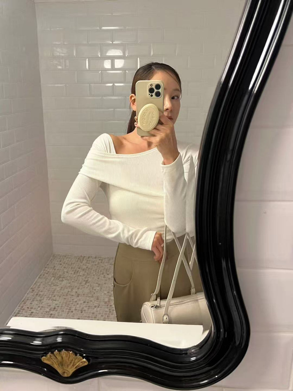 Off Shoulder Basic Top