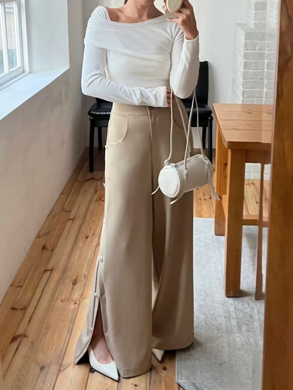 Off Shoulder Basic Top