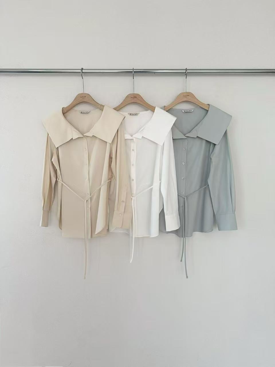 Big Neck Tied Shirt