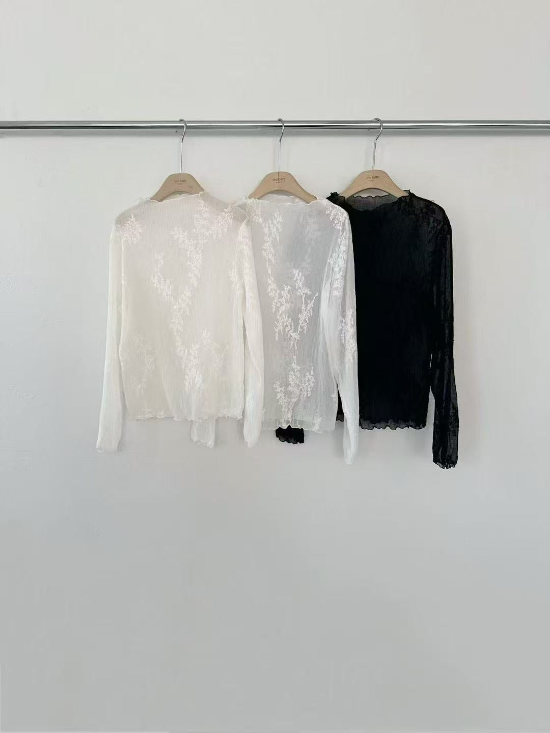 Lace See Through Top