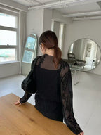 Lace See Through Top