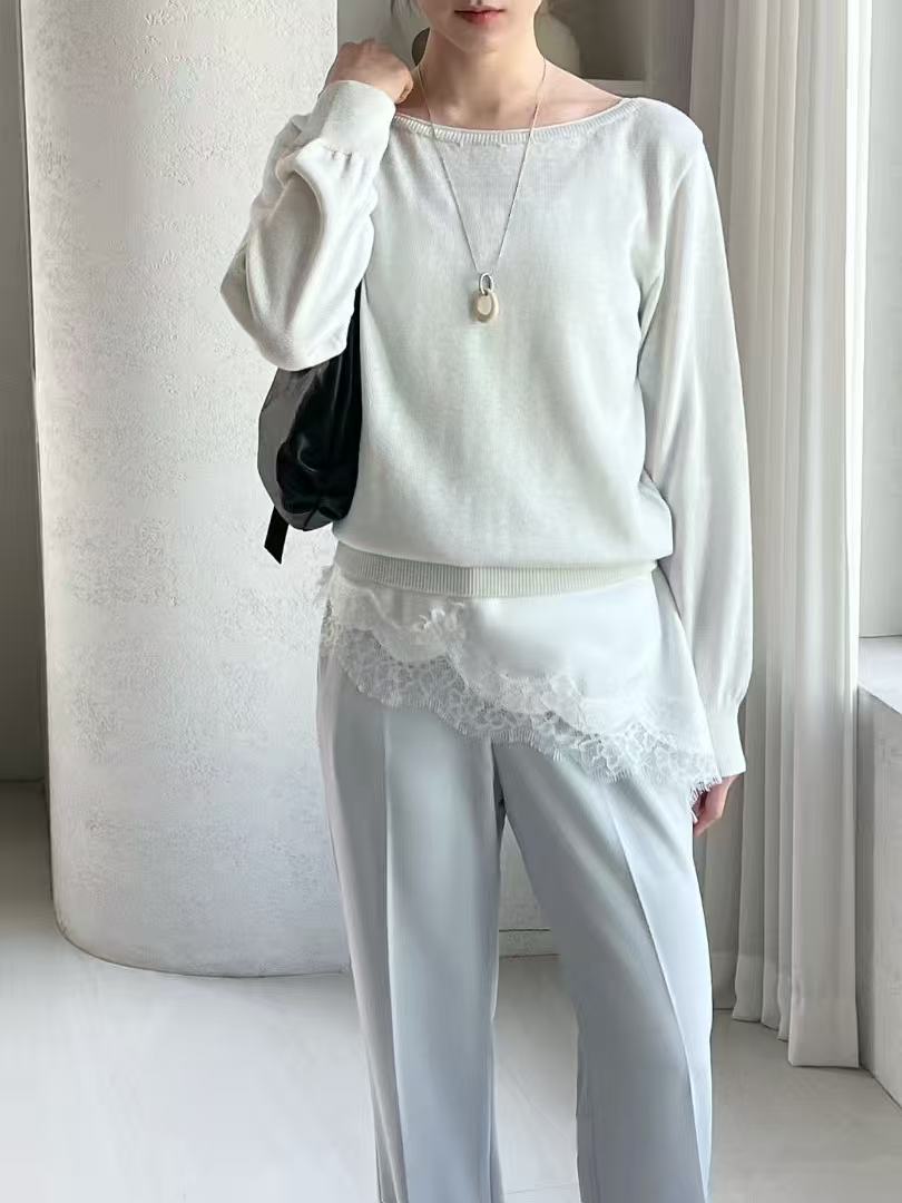 Office Chiffon Pants