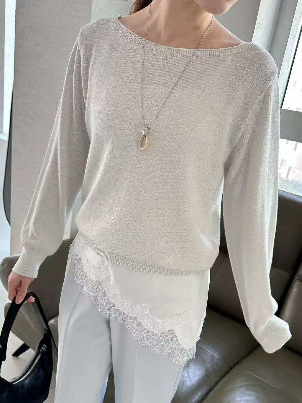 Knitted Autumn Top