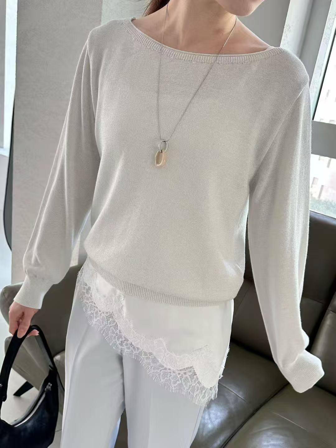 Knitted Autumn Top
