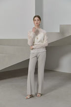 Office Chiffon Pants