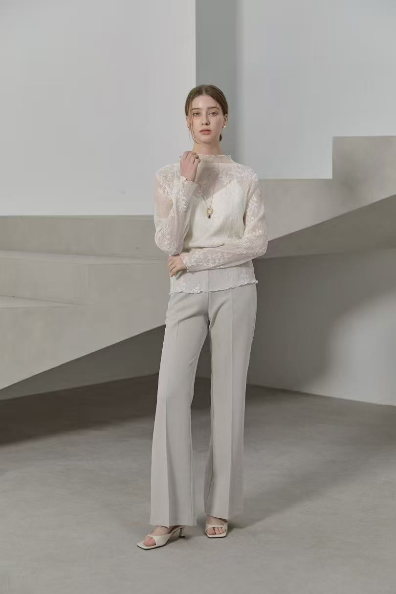 Office Chiffon Pants