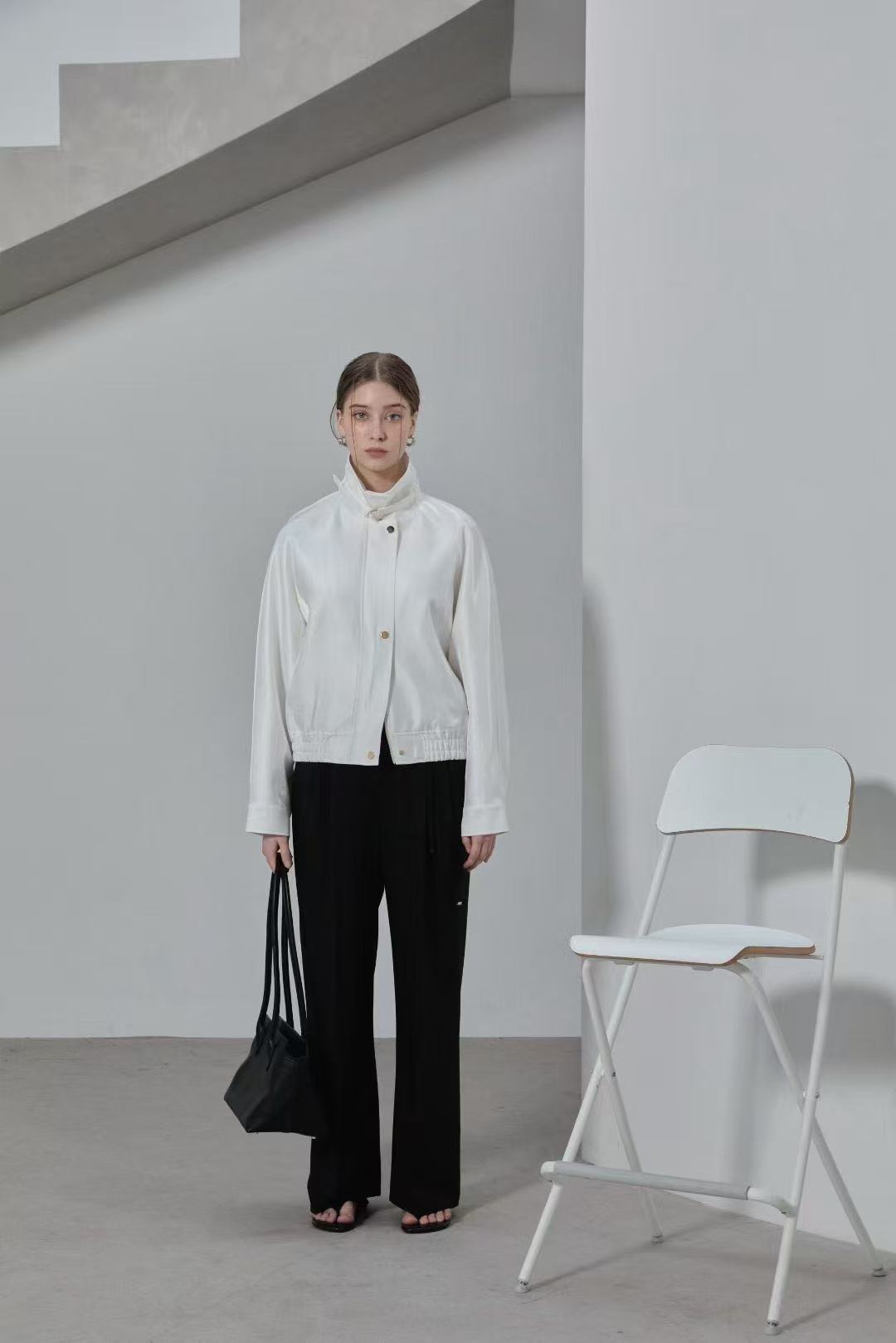Office Chiffon Pants