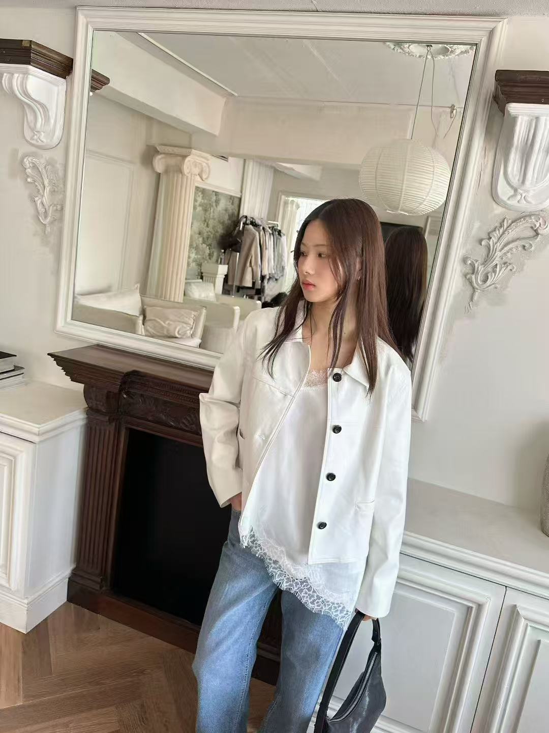 Slit Cut Lace Tank Top