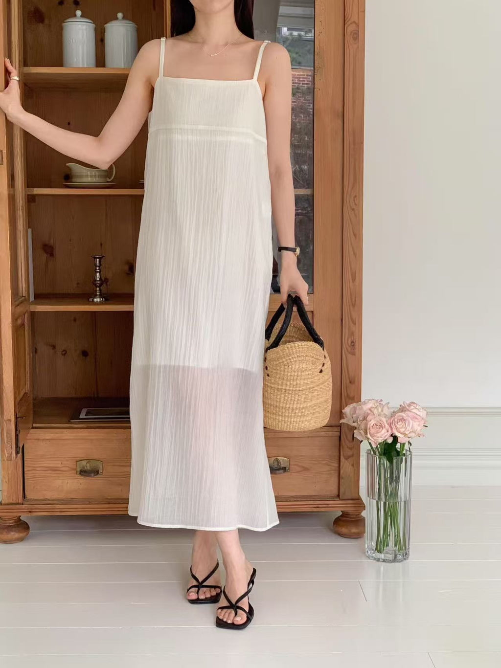 Summer Thin Layer Maxi Dress