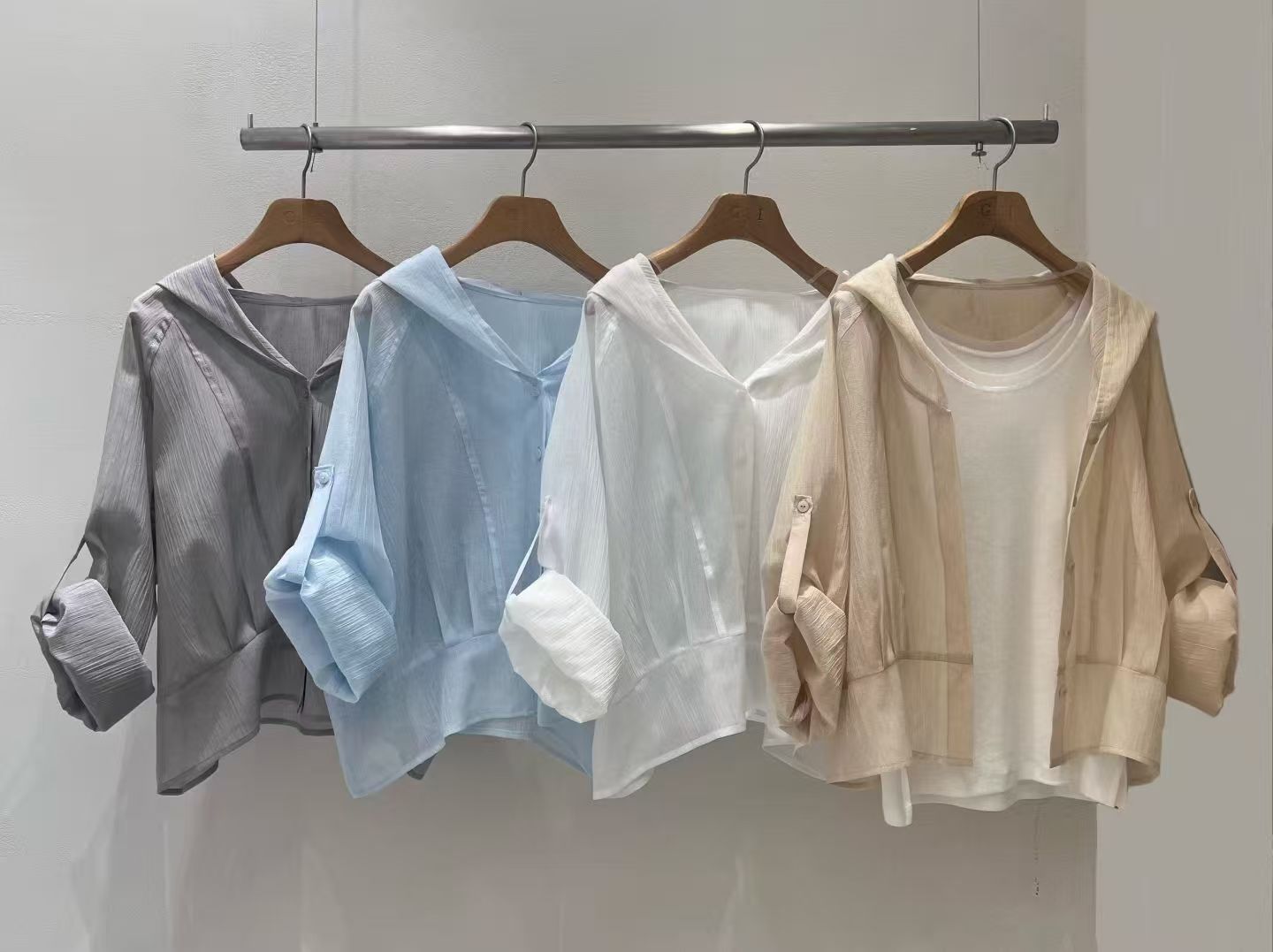 Hooded Shirt Jacket