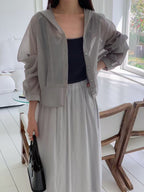 Hooded Shirt Jacket