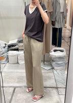 Double Layered Cotton T Top
