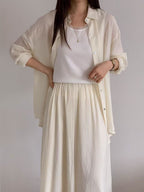 Cloudy Like Maxi Skirt