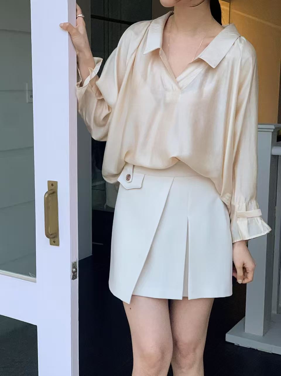 V neck Summer Shirt