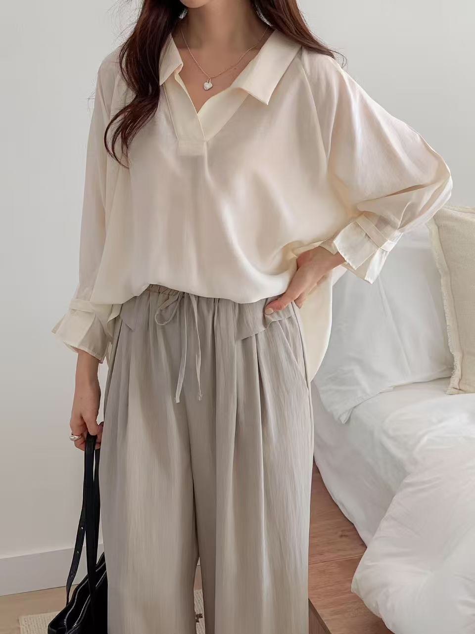 V neck Summer Shirt