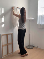 Cotton Flexible Flare Pants