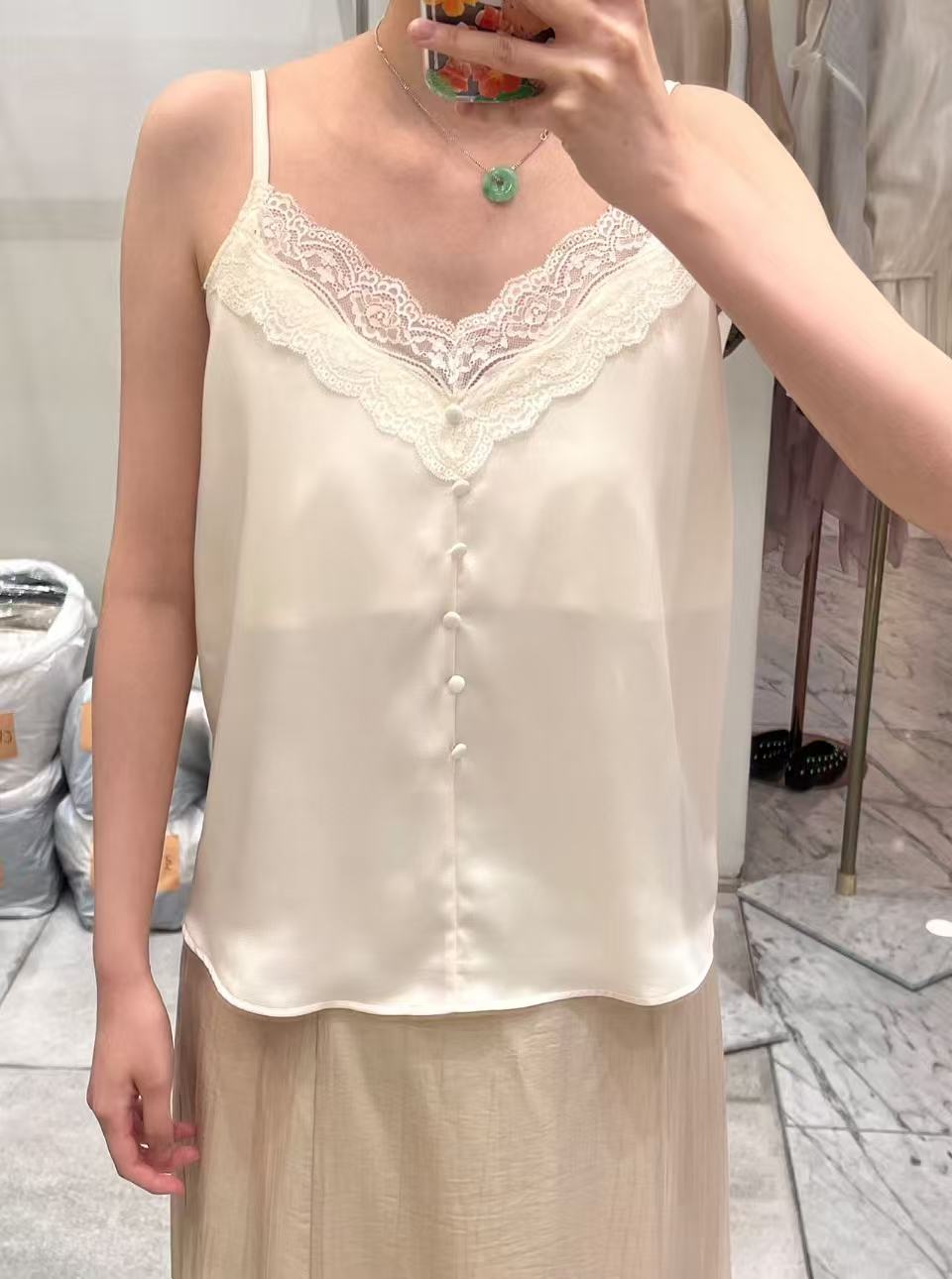 Basic Lace Tank Top