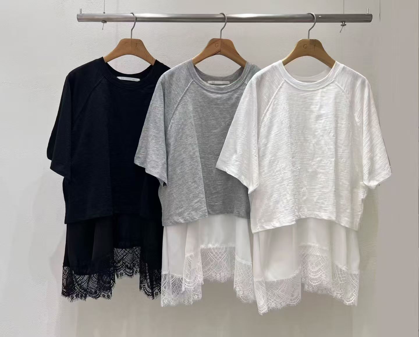 Double Layered Lace T Top