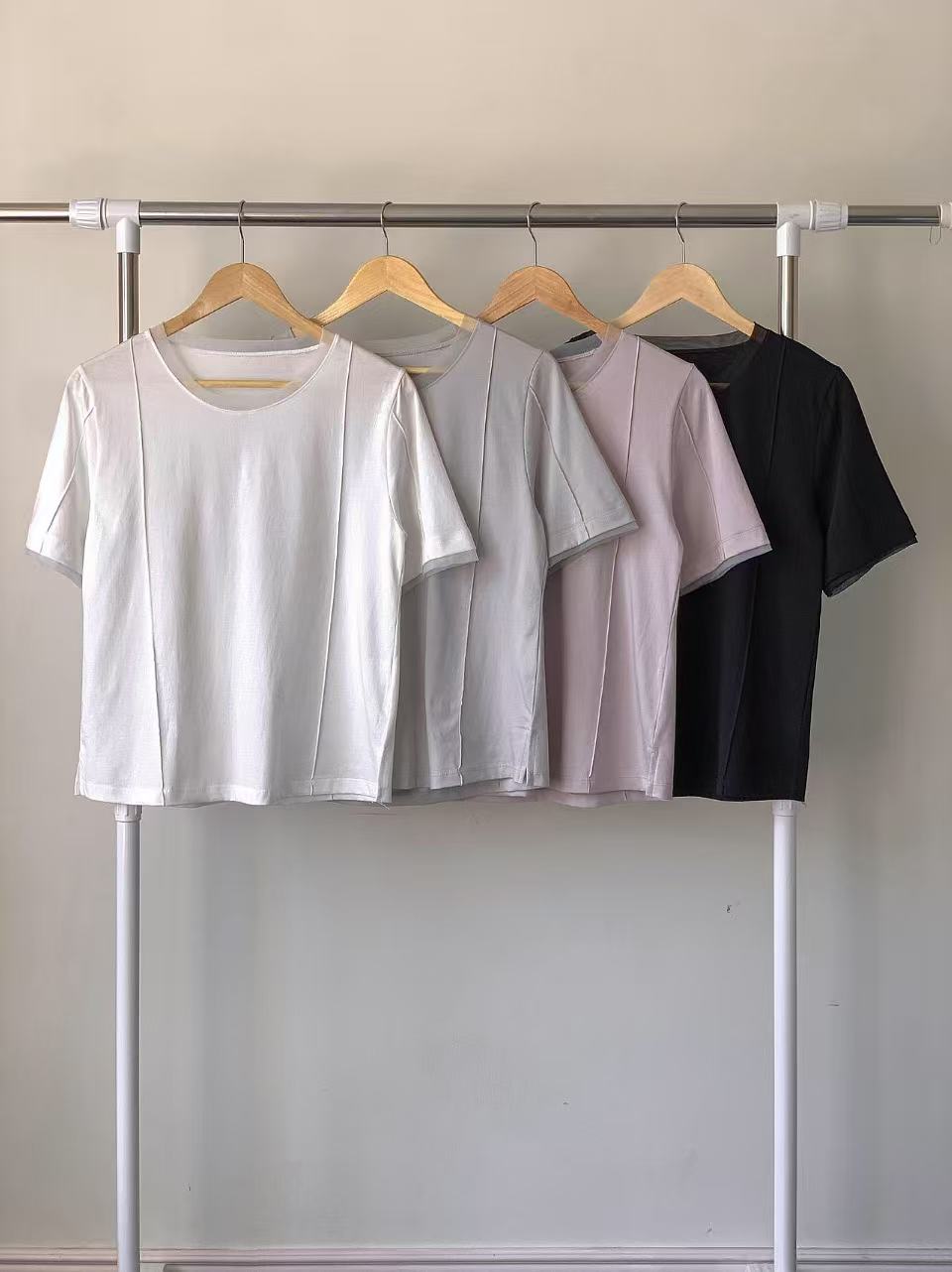 Lace Cotton T Top