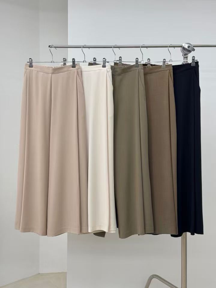 Slit Two Side Office Pants
