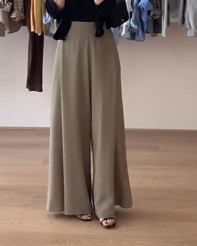 Slit Two Side Office Pants