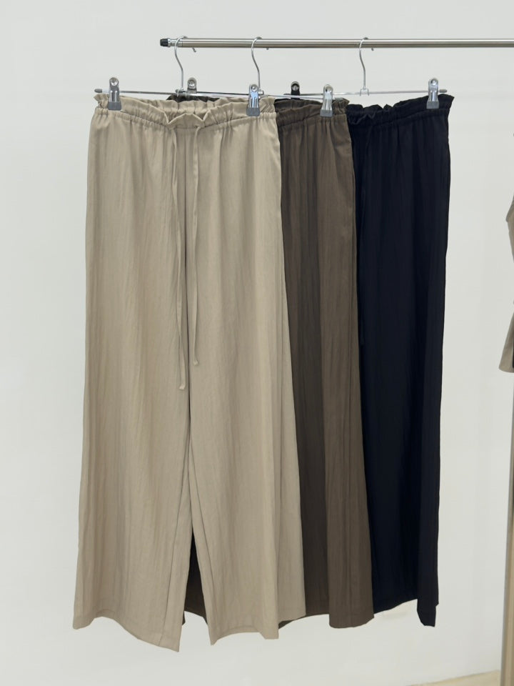 Puffy Linen Pants