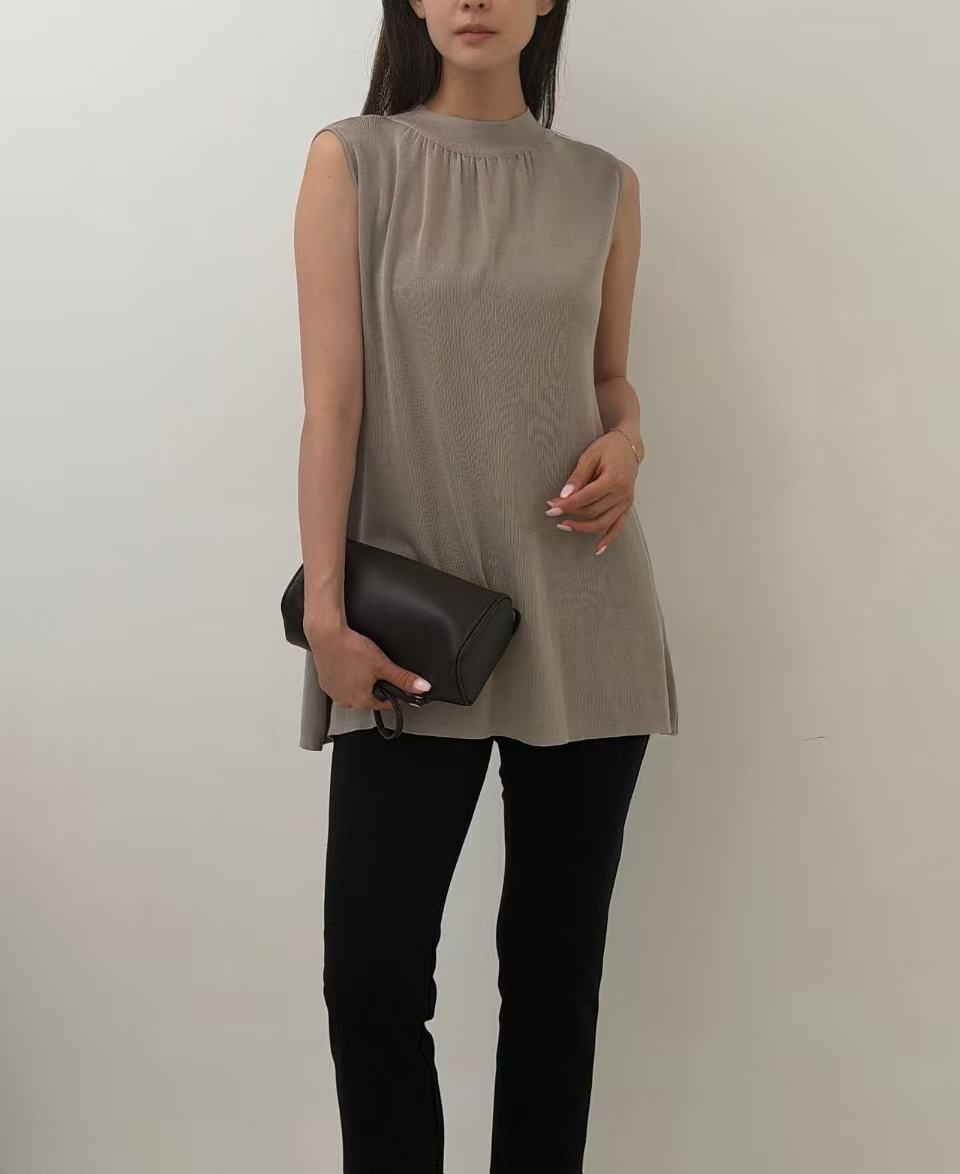 Chiffon Mid LengthTank Top