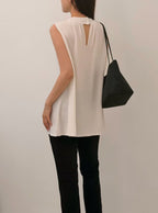 Chiffon Mid LengthTank Top