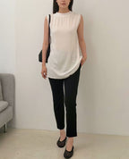 Chiffon Mid LengthTank Top